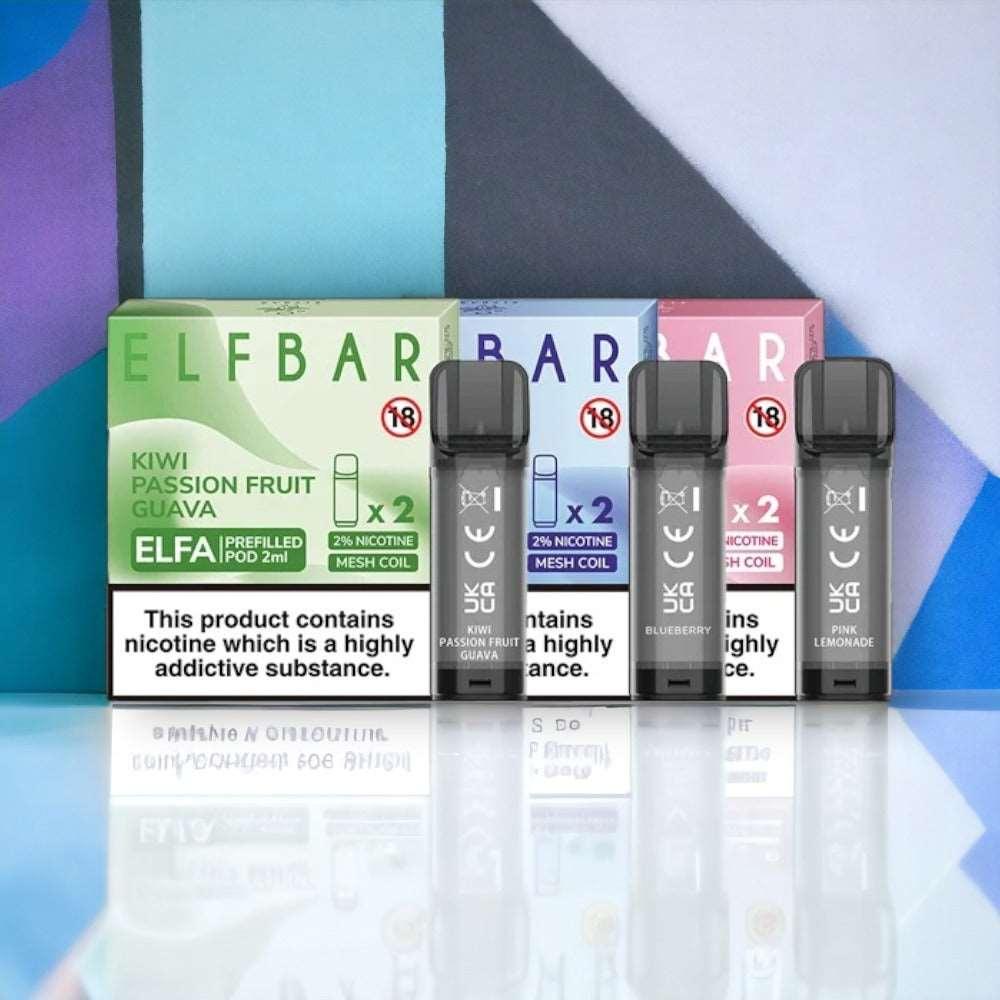  Prefilled Pod Systeme von Elfbar - Elfa Pod